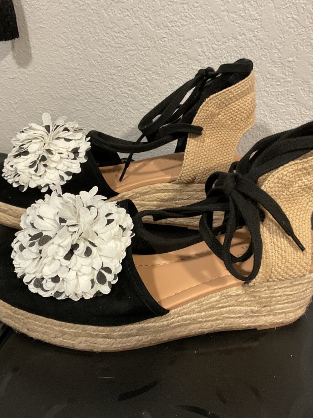 EUC Kate Spade "Lafayette" platform espadrille 8.5